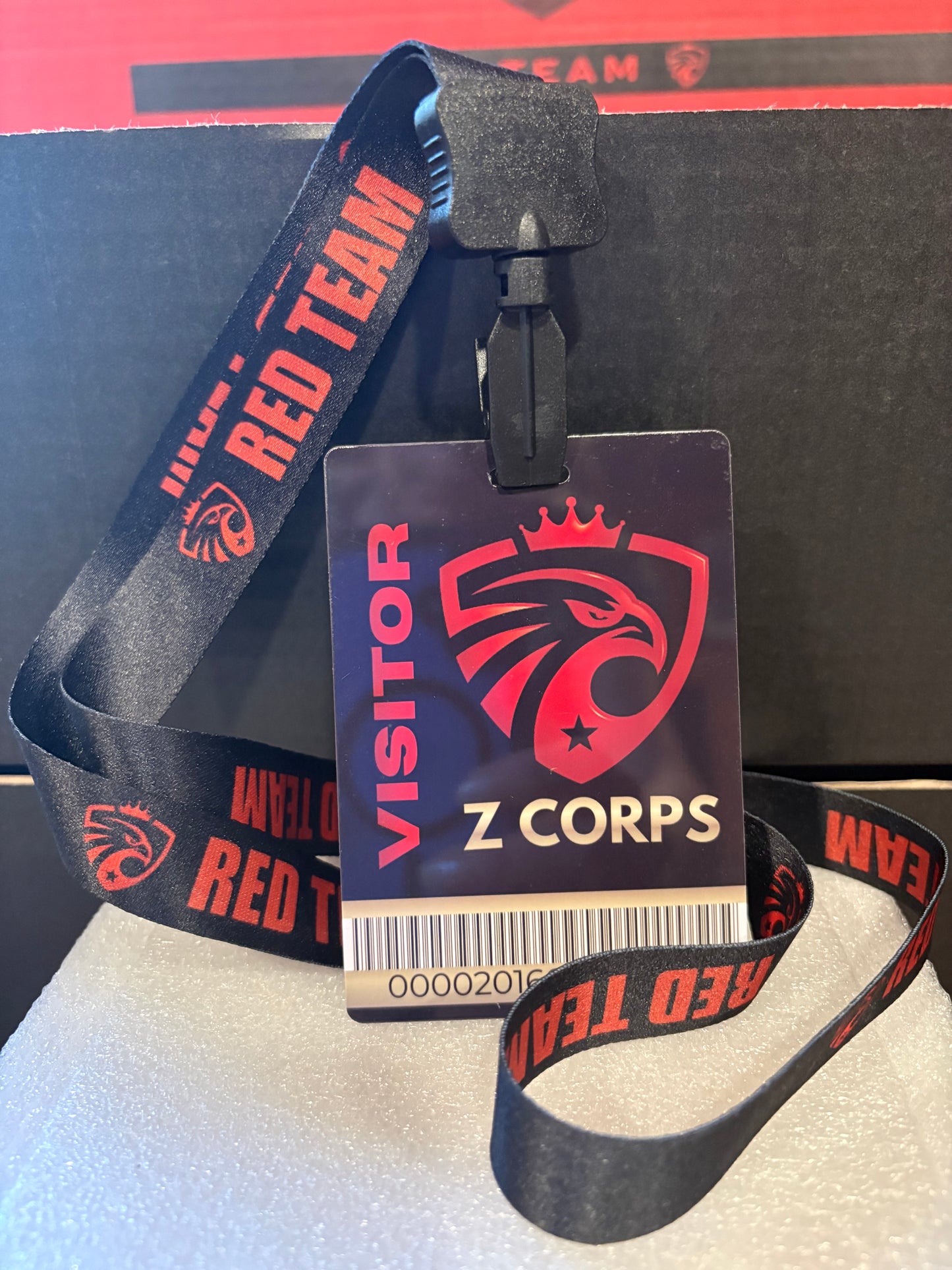 Red Team Visitor Pass