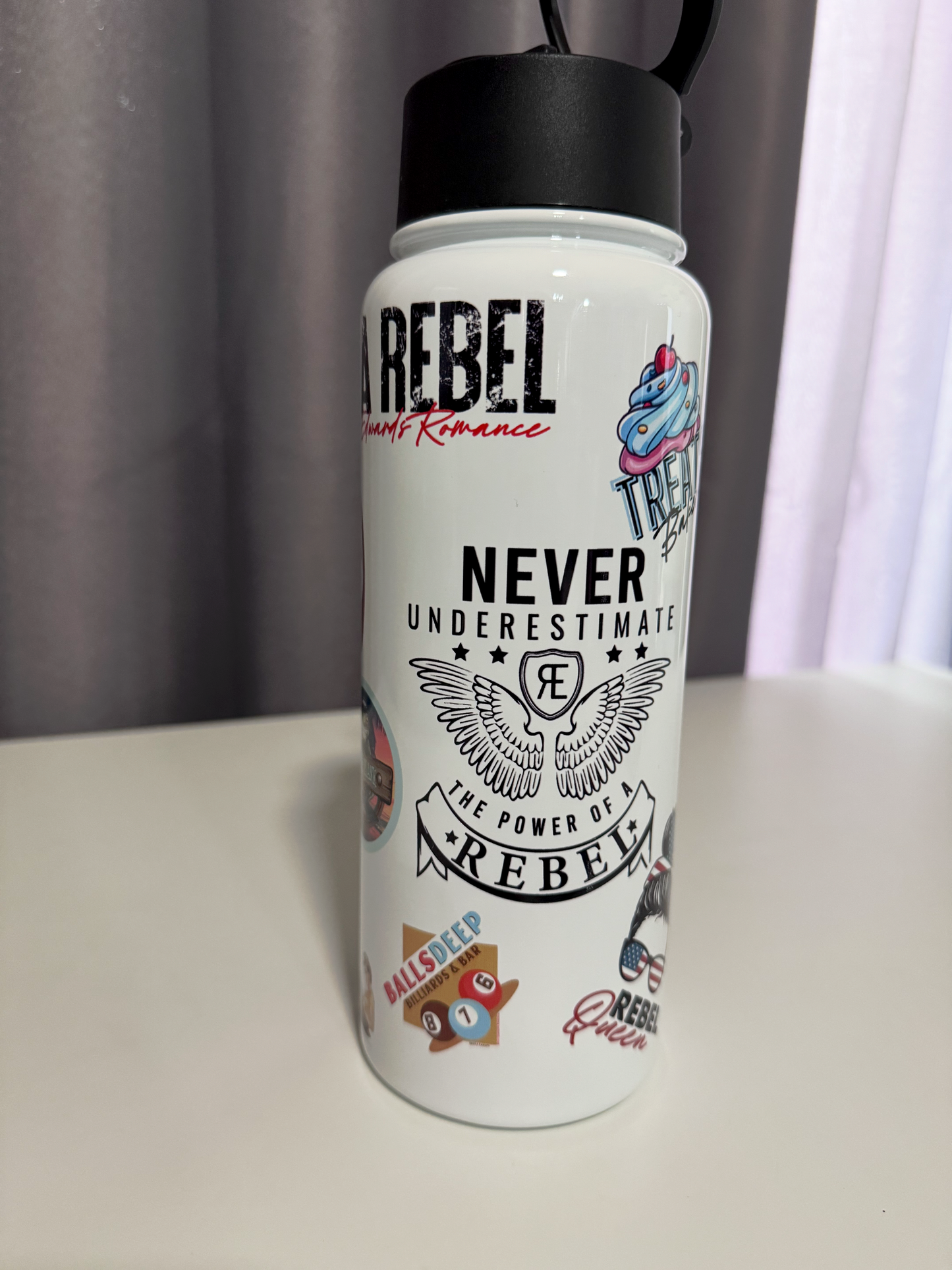 Sticker Bomb Water Bottle