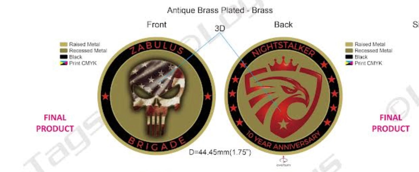 Nightstalker / Red Team Coin